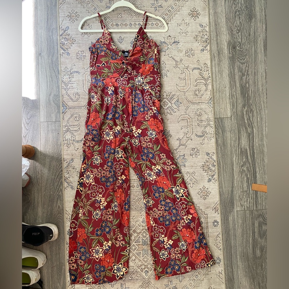 Angie Multicolor Floral Jumpsuit